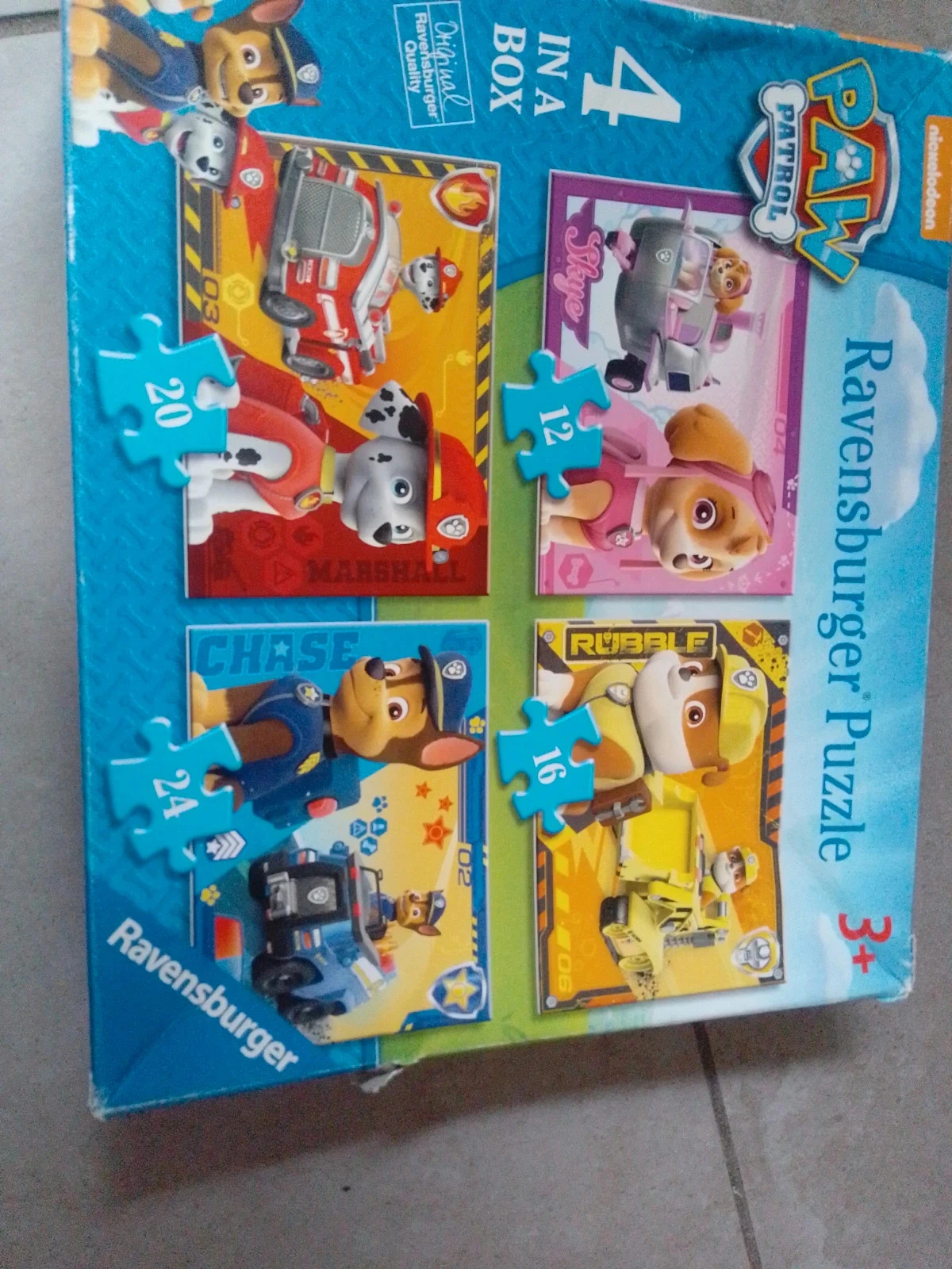 Lot de 4 puzzles pat'patrouille – photo 3